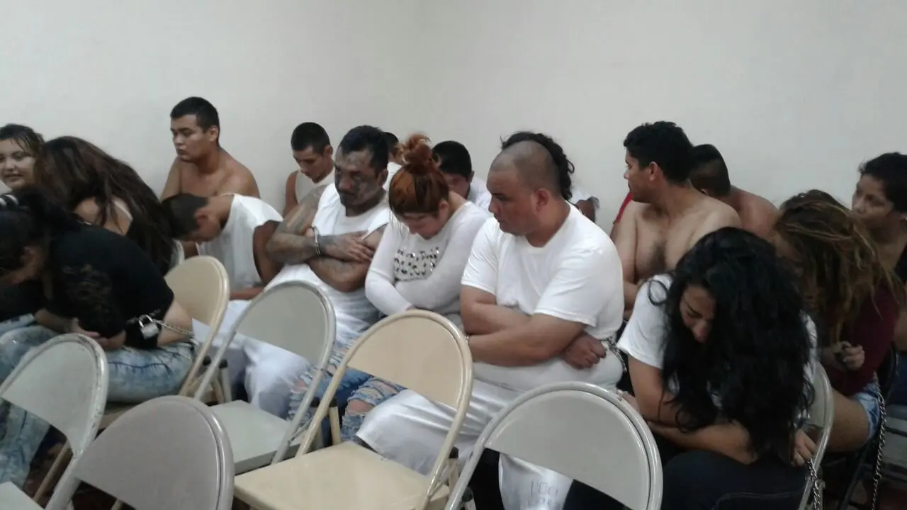 Mareros capturados en fiesta en rancho de playa de Acajutla