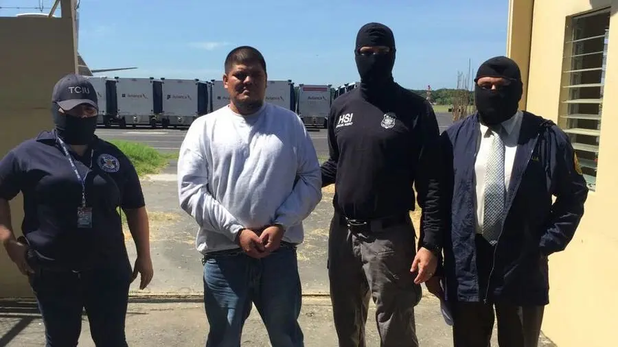 El gre&ntilde;as MS capturado