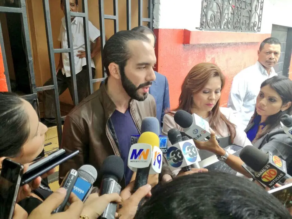 Nayib Bukele en Tribunal de &Eacute;tica