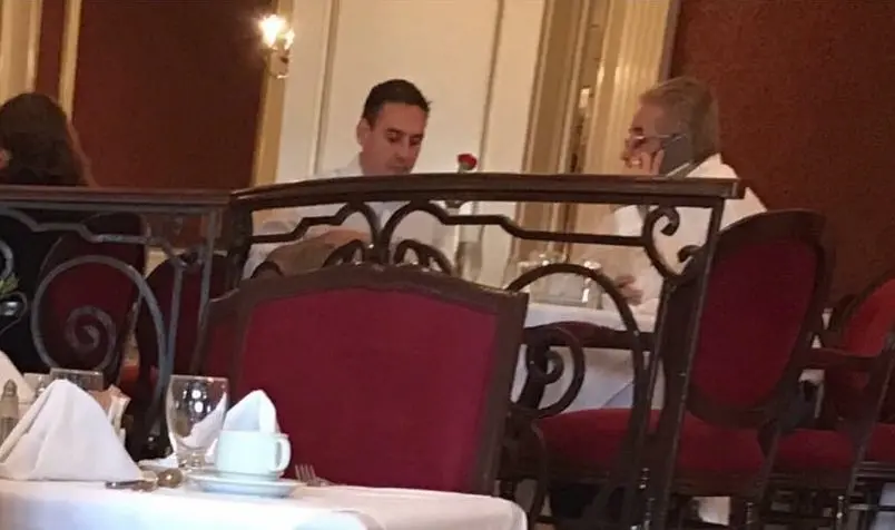 Reuni&oacute;n entre Ernesto Muyshondt y Gerardo C&aacute;ceres