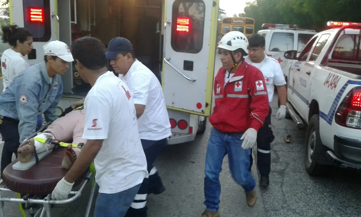 Accidente carretera a Santa Ana