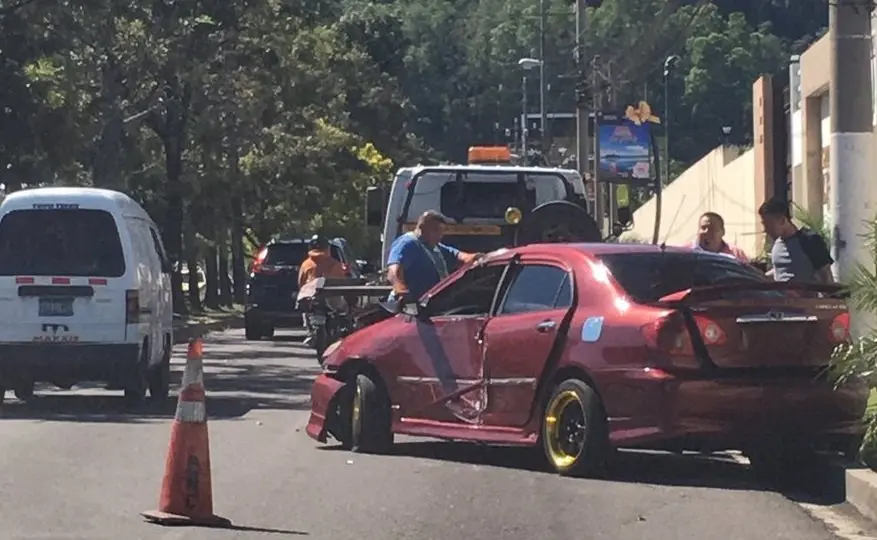 Accidente en Santa Elena