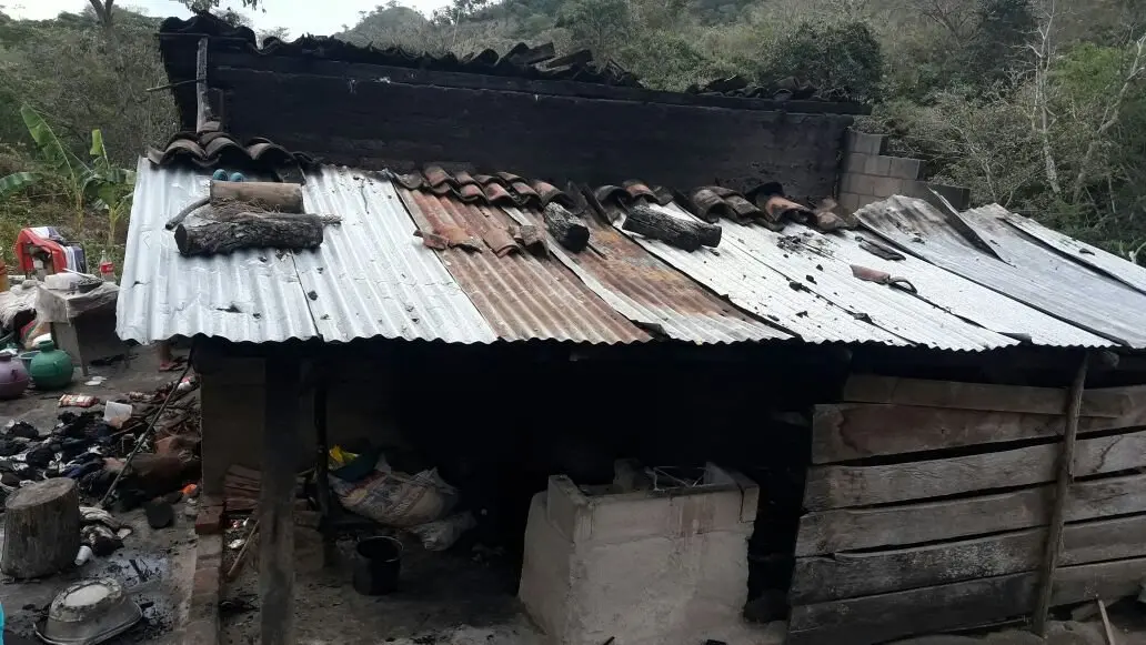 Incendio en Caba&ntilde;as