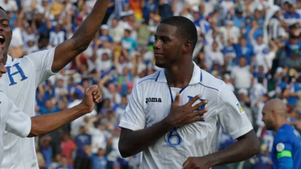 Juan Carlos Garc&iacute;a, jugador de Honduras