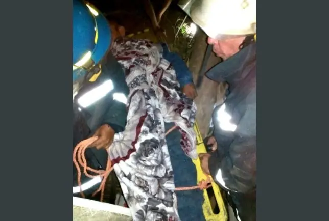 Rastra accidentada en Chinameca