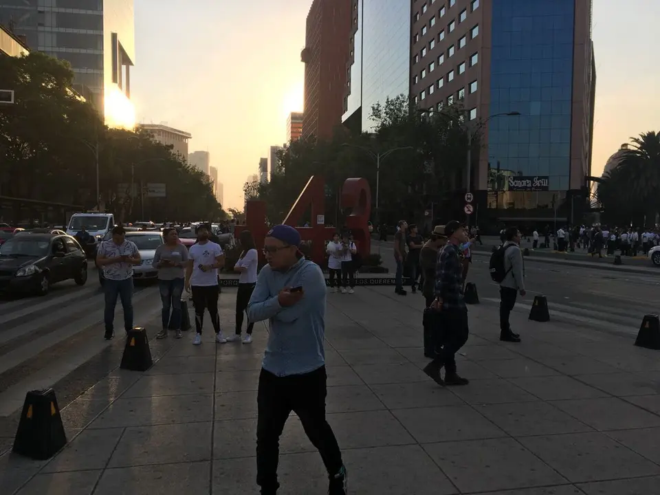 Sismo en M&eacute;xico