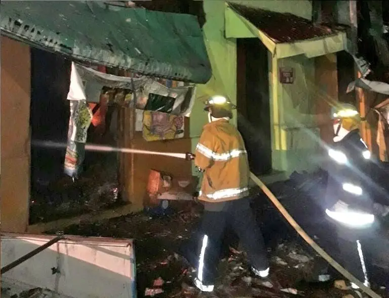 incendio Usulut&aacute;n