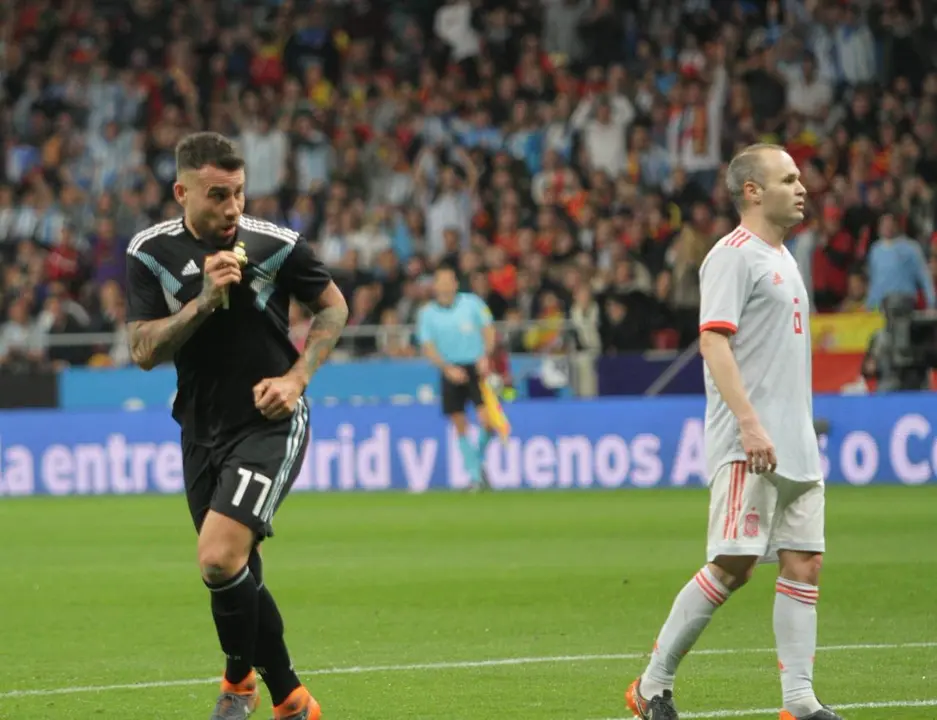 Argentina - Espa&ntilde;a amistoso mundial