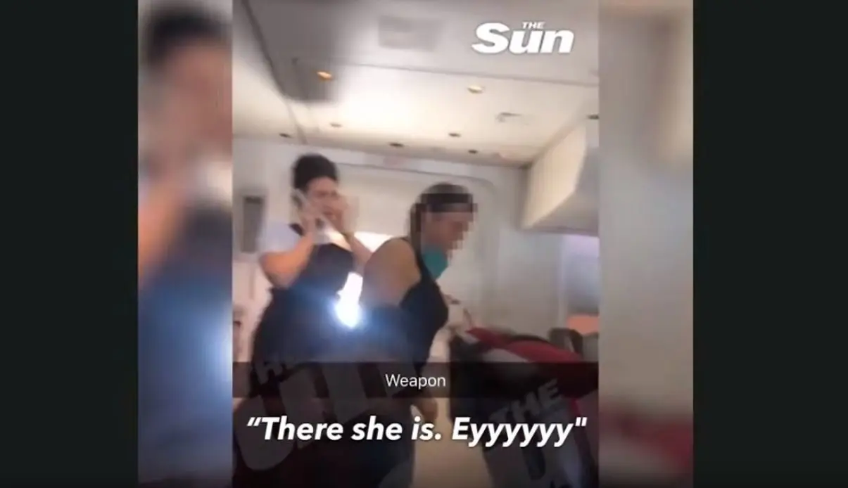 Captura de video avion