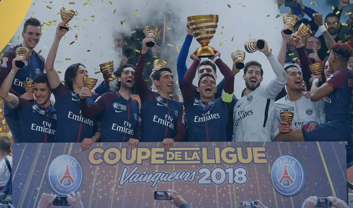 PSG celebra su quinto t&iacute;tulo de Copa consecutivo