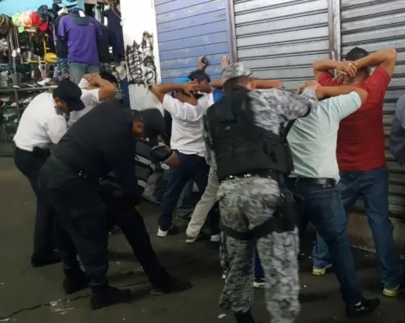 Patrullaje en el centro