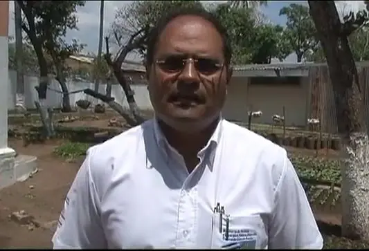 Orlando El&iacute;as Molina, subdirector de centros penales