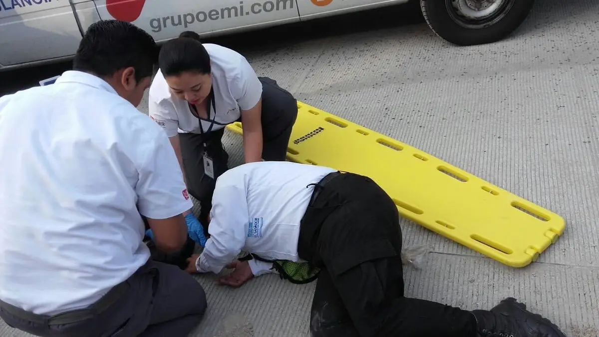Gestora de tr&aacute;nsito atropellada en Rancho Navarra