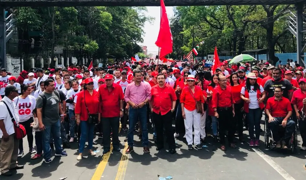 FMLN D&iacute;a del Trabajo