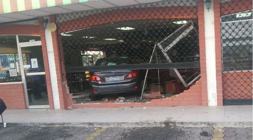 Accidente Santa Tecla