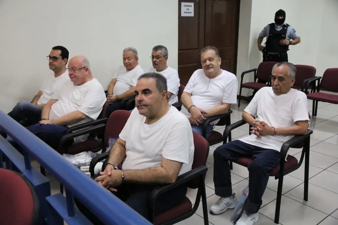 El&iacute;as Antonio Saca en audiencia