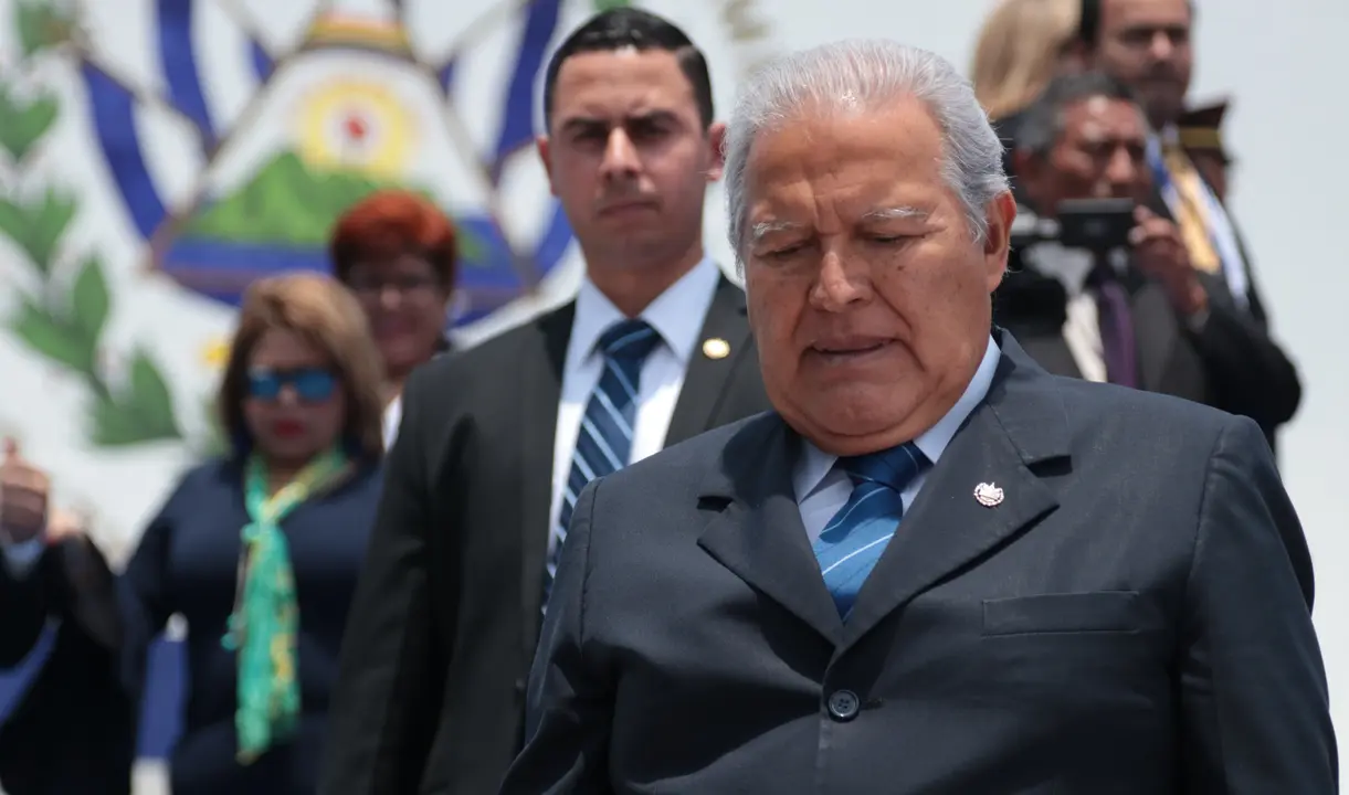 S&aacute;nchez Ceren. presidente, salvador