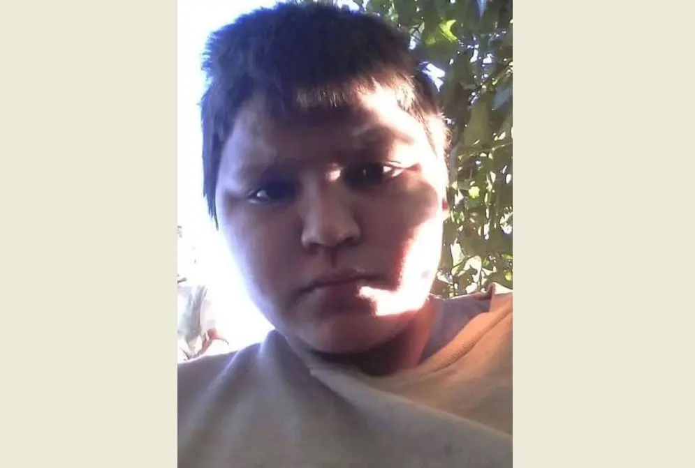 ni&ntilde;o desaparecido de 15 a&ntilde;os