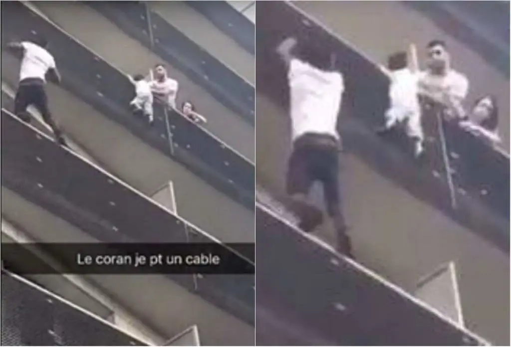 Impresionante rescate en Par&iacute;s