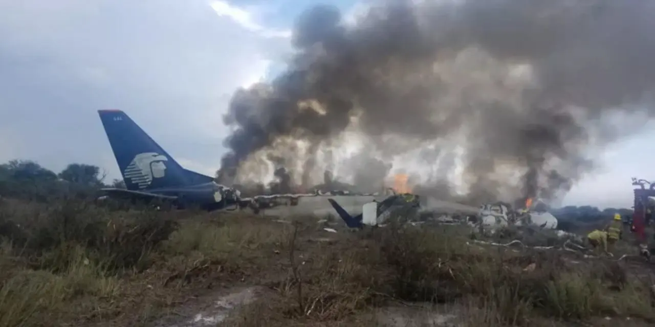 Accidente Aerom&eacute;xico