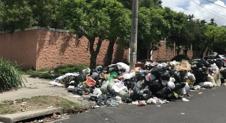 Basura Santa Tecla