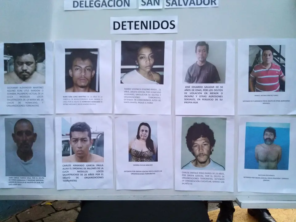 Fotograf&iacute;a tomada del Twitter de la PNC