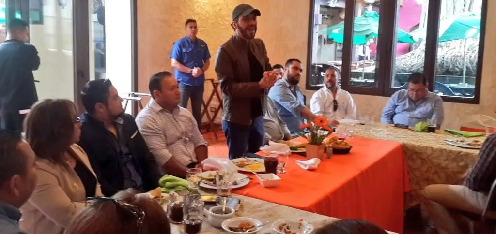 Bukele en evento de GANA