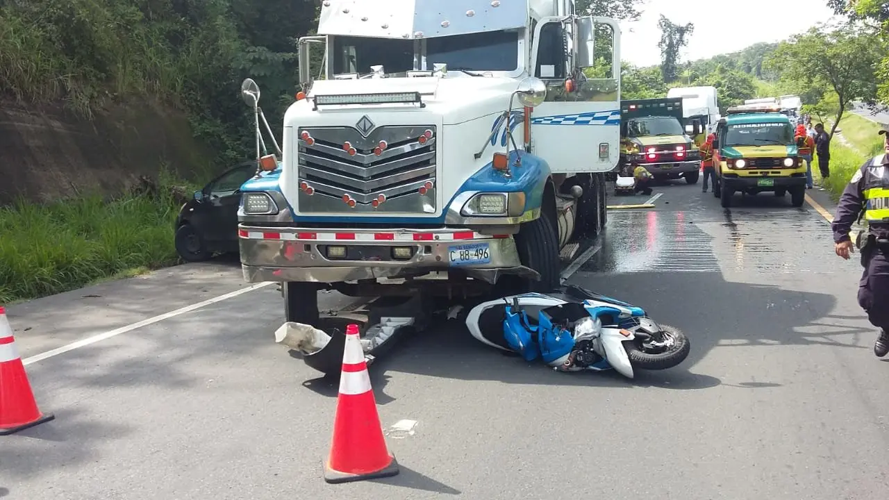Accidente en Carretera de Oro