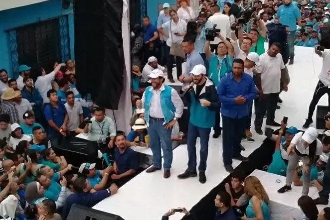 Bukele en La Uni&oacute;n