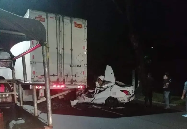 Accidente de Pandilleros