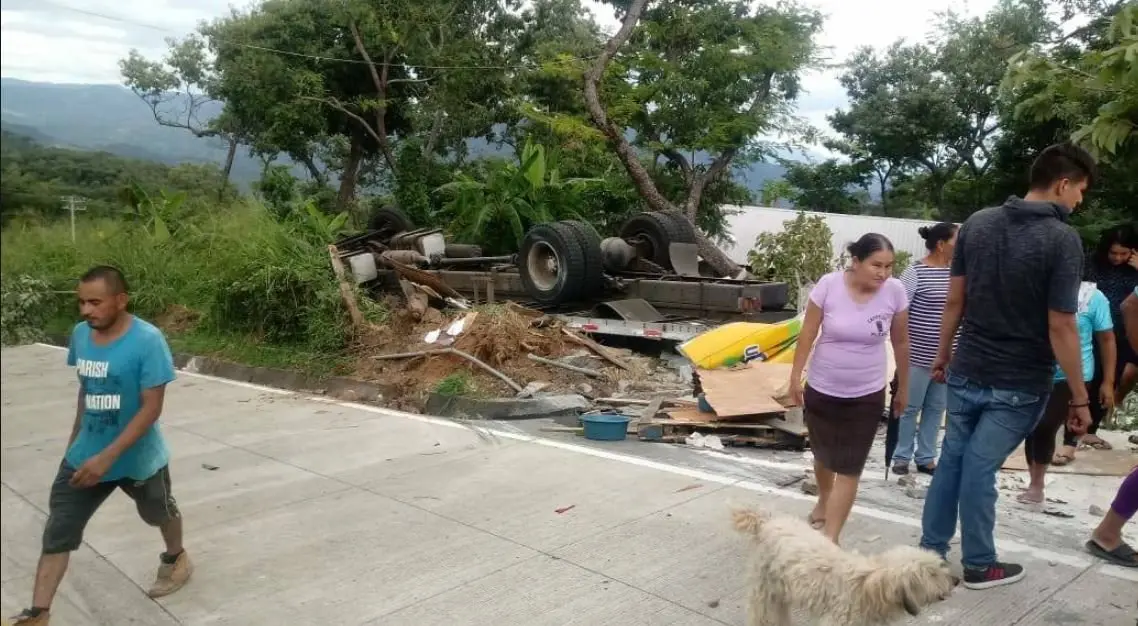 Accidente en Corinto