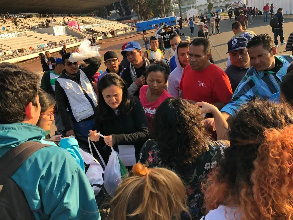 Migrantes salvadore&ntilde;os en Ciudad de M&egrave;xico