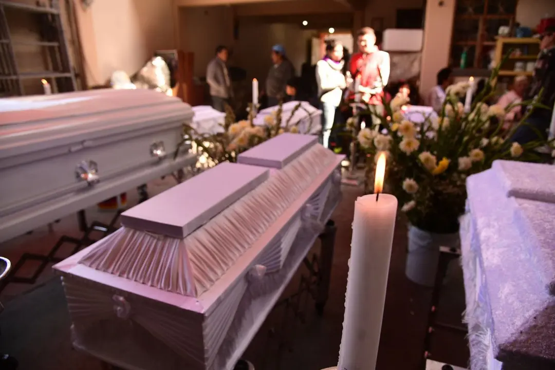 Ni&ntilde;os quemados en M&eacute;xico