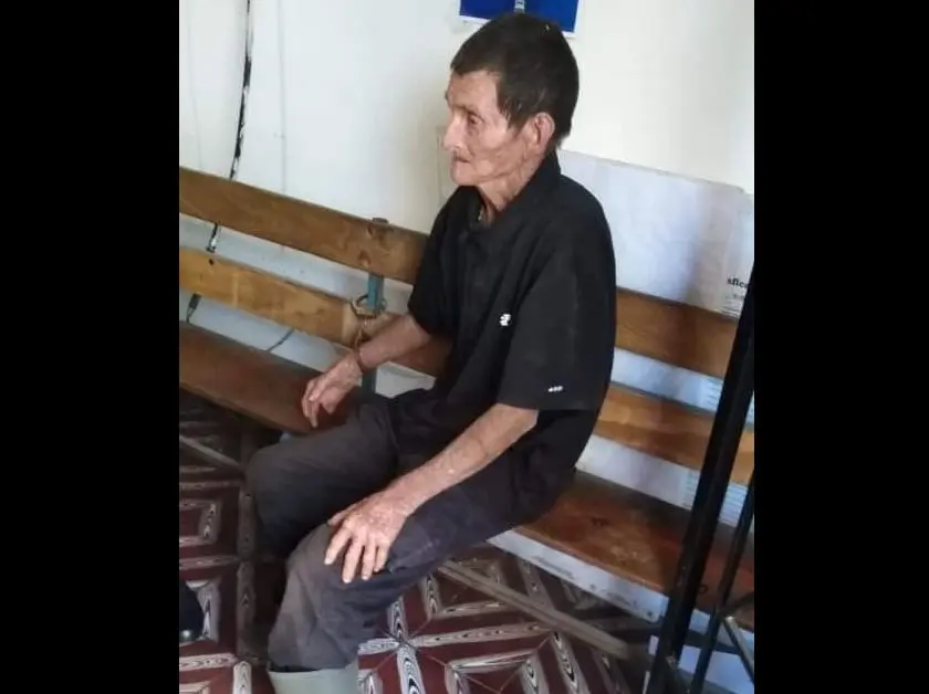 como Jos&eacute; Santos Alvarenga, de 74 a&ntilde;os de edad, fue capturado un mes despu&eacute;s de asesinar a machetazos a Ana Silvia Yanes Alvarenga, de 34 a&ntilde;os