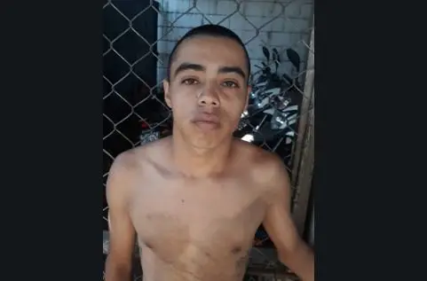 Pandillero en Santa Ana