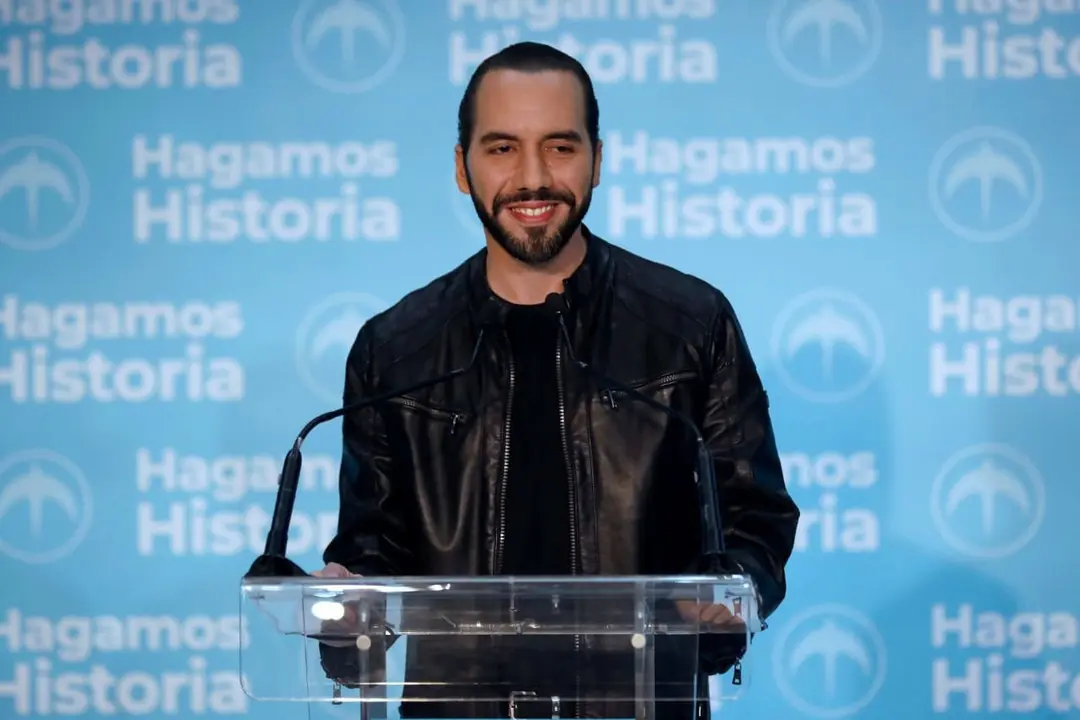 Presidente electo, Nayib Bukele
