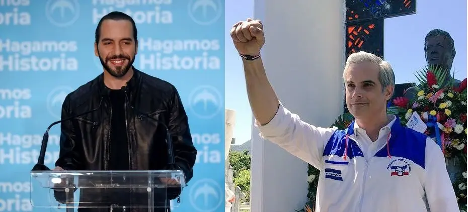 Bukele luego del gane