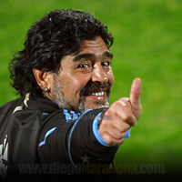 maradona feliz