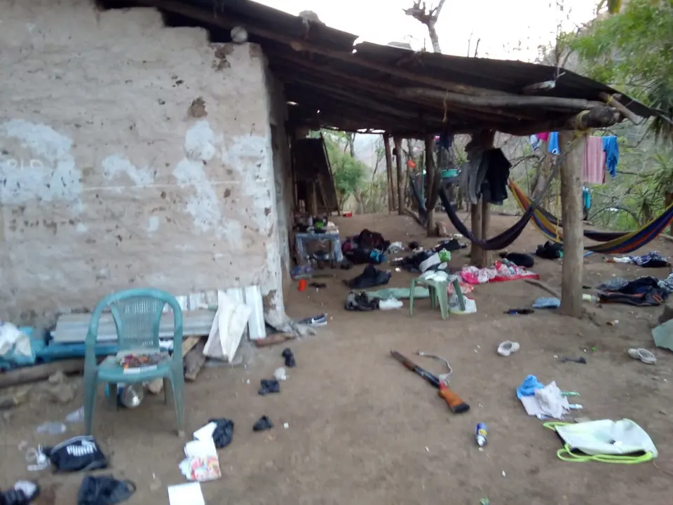 Campamento en Nueva Concepci&oacute;n