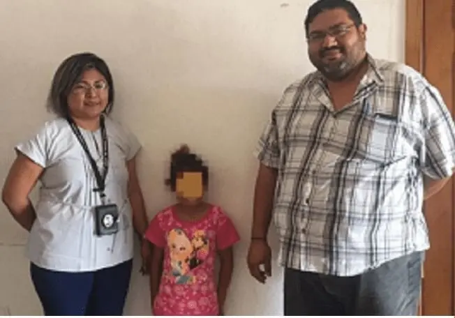 ni&ntilde;a perdida mexico