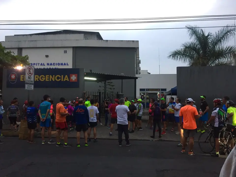 Corredores en el San Rafael