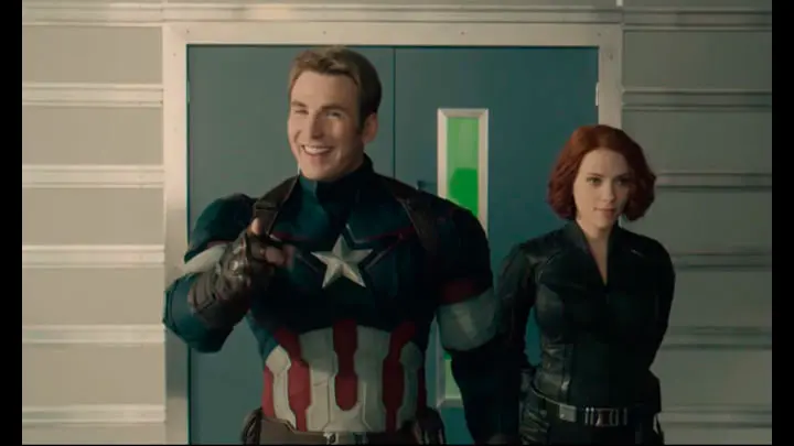 Capit&aacute;n Am&eacute;rica y Viuda Negra