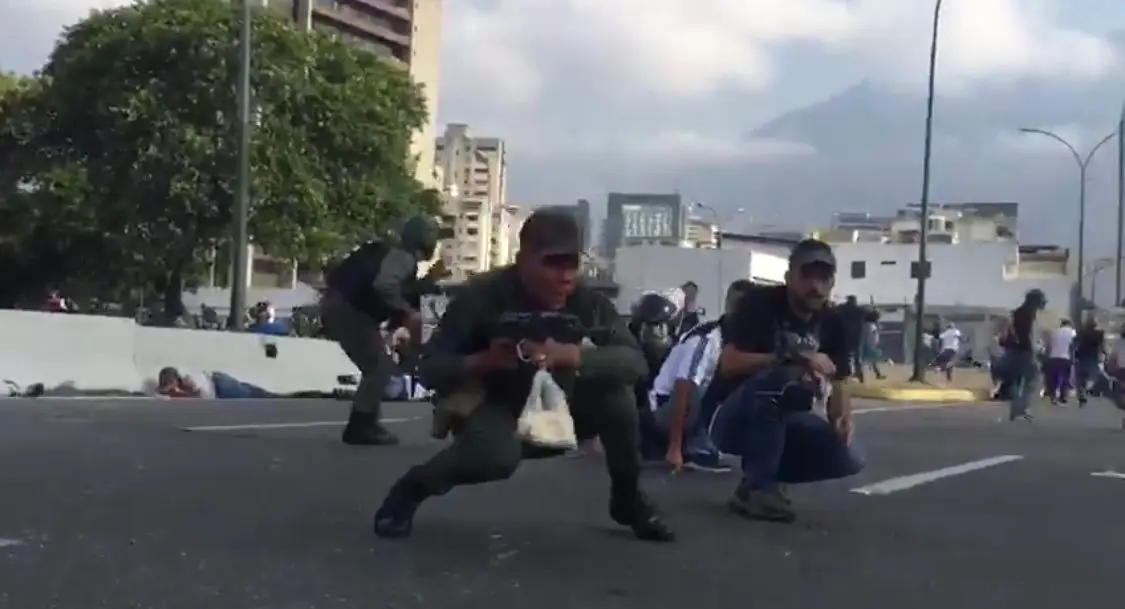 Entrentamientos en Venezuela