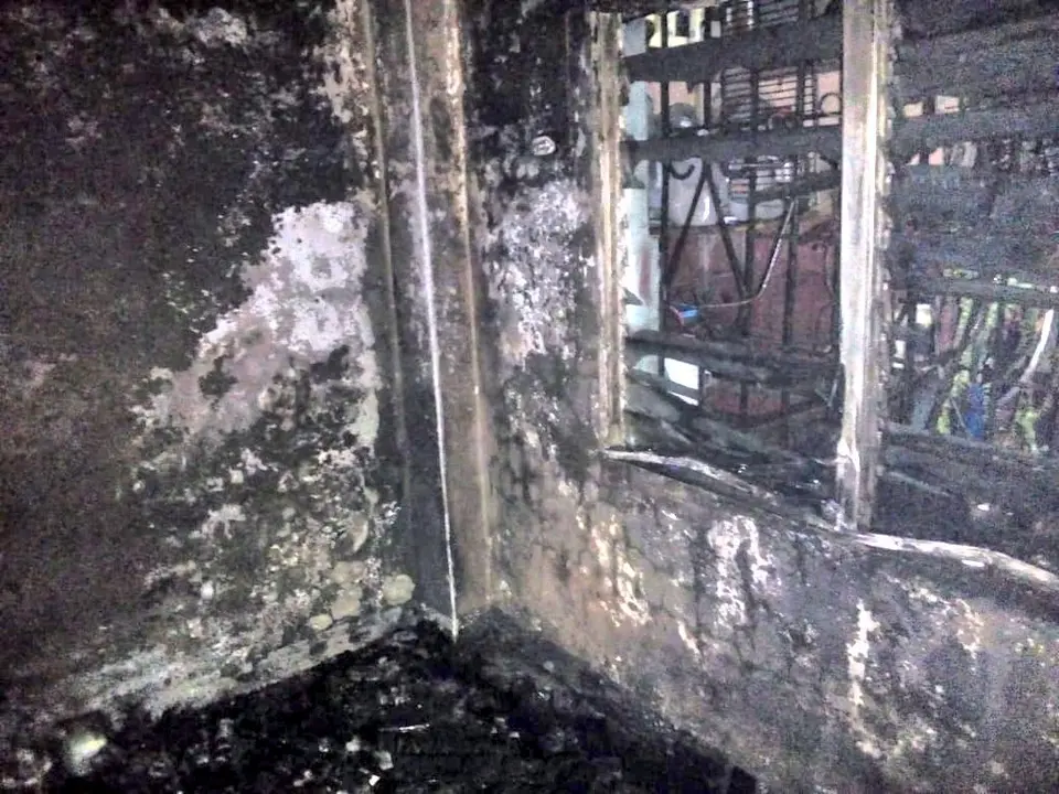 anciana calcinada en santa ana