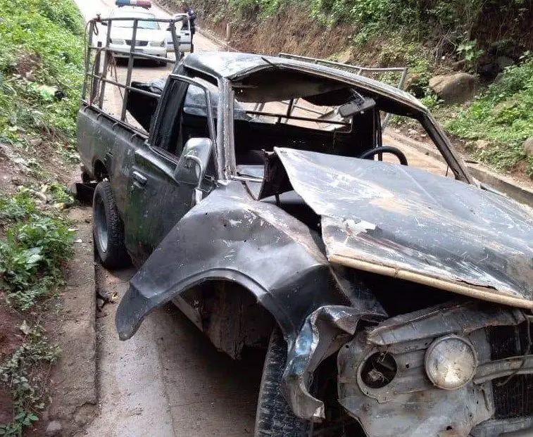 pick up accidente ok