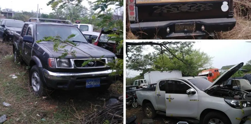 Veh&iacute;culos exalcalde de Pasaquina.