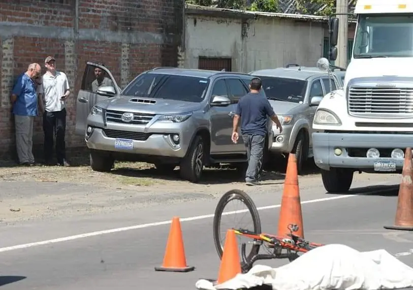 Cristiani en escena de su hijo