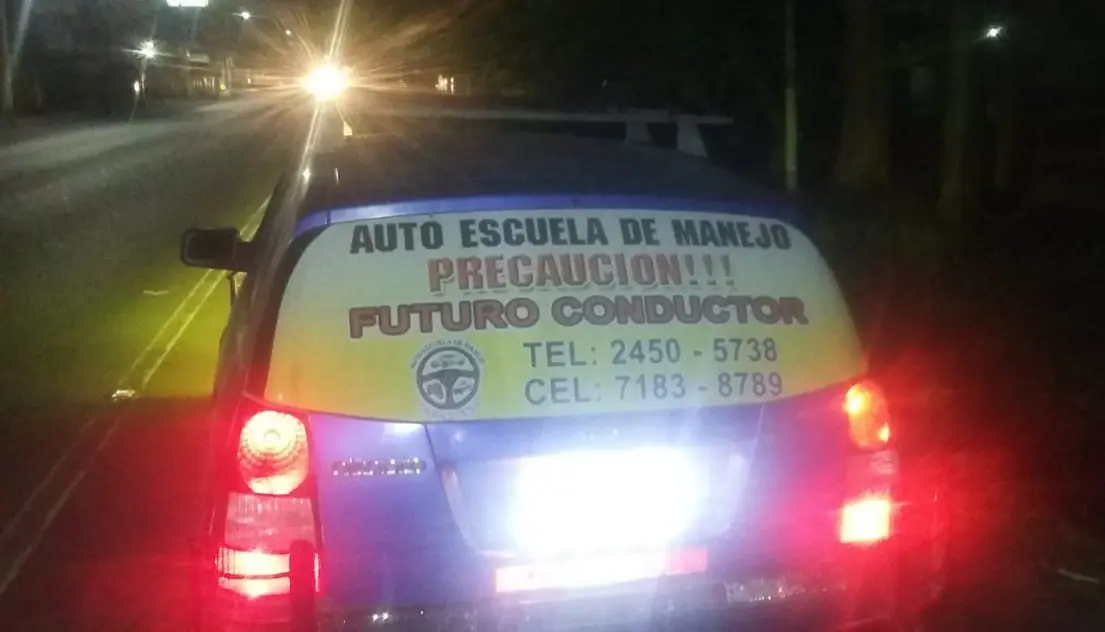 Escuela de manejo con 500 grados