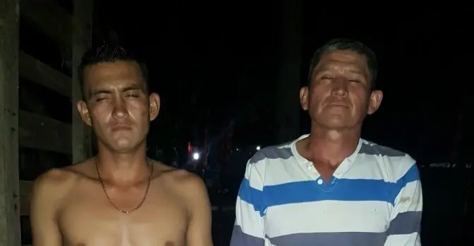 Capturados mientras violaban a mujer en Santa Ana