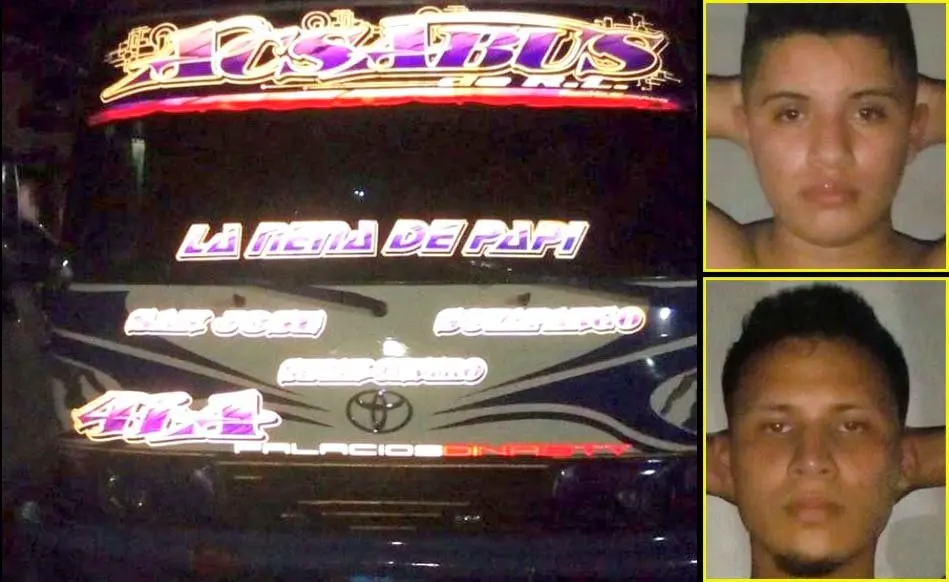 Dentidos en microb&uacute;s de la 41-A